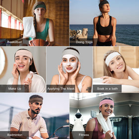 Ztomine headbands assortment on display
