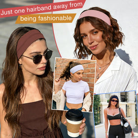 Ztomine headbands in use while running outdoors