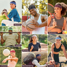 Ztomine headbands in various colours for outdoor exercise