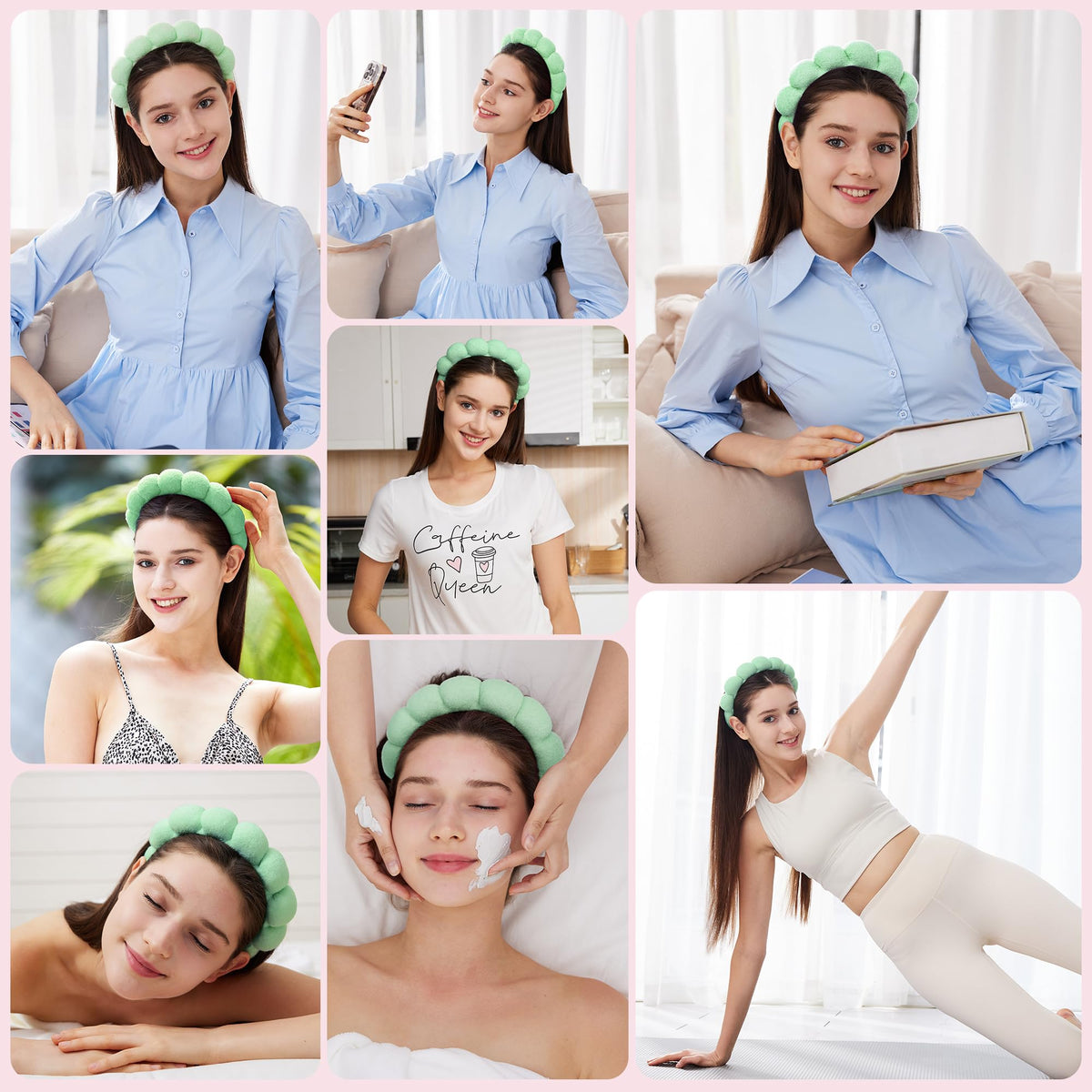 Ztomine wristbands for face washing