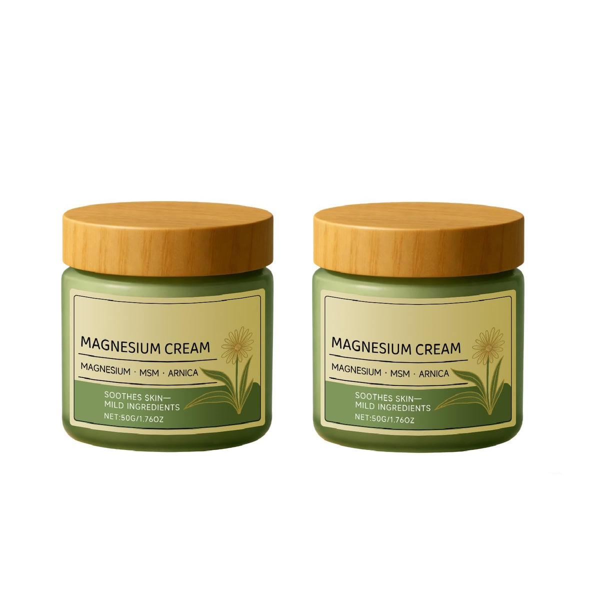ZTSGU Magnesium Cream 150g front view with packaging