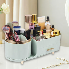 Zufudo Makeup Organizer close-up of textured surface