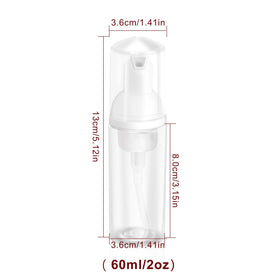 Zuihug 2oz foam pump bottle with foaming liquid