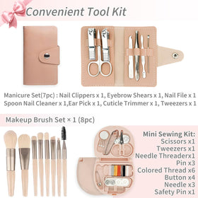ZULEENN Bridal Emergency Kit with hair ties and styling clips