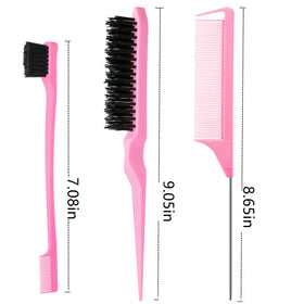 ZVOREI 5pcs Hair Brush Set with all components laid out