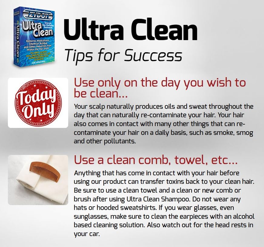 Zydot Ultra Clean Hair Detox Shampoo bottle with label