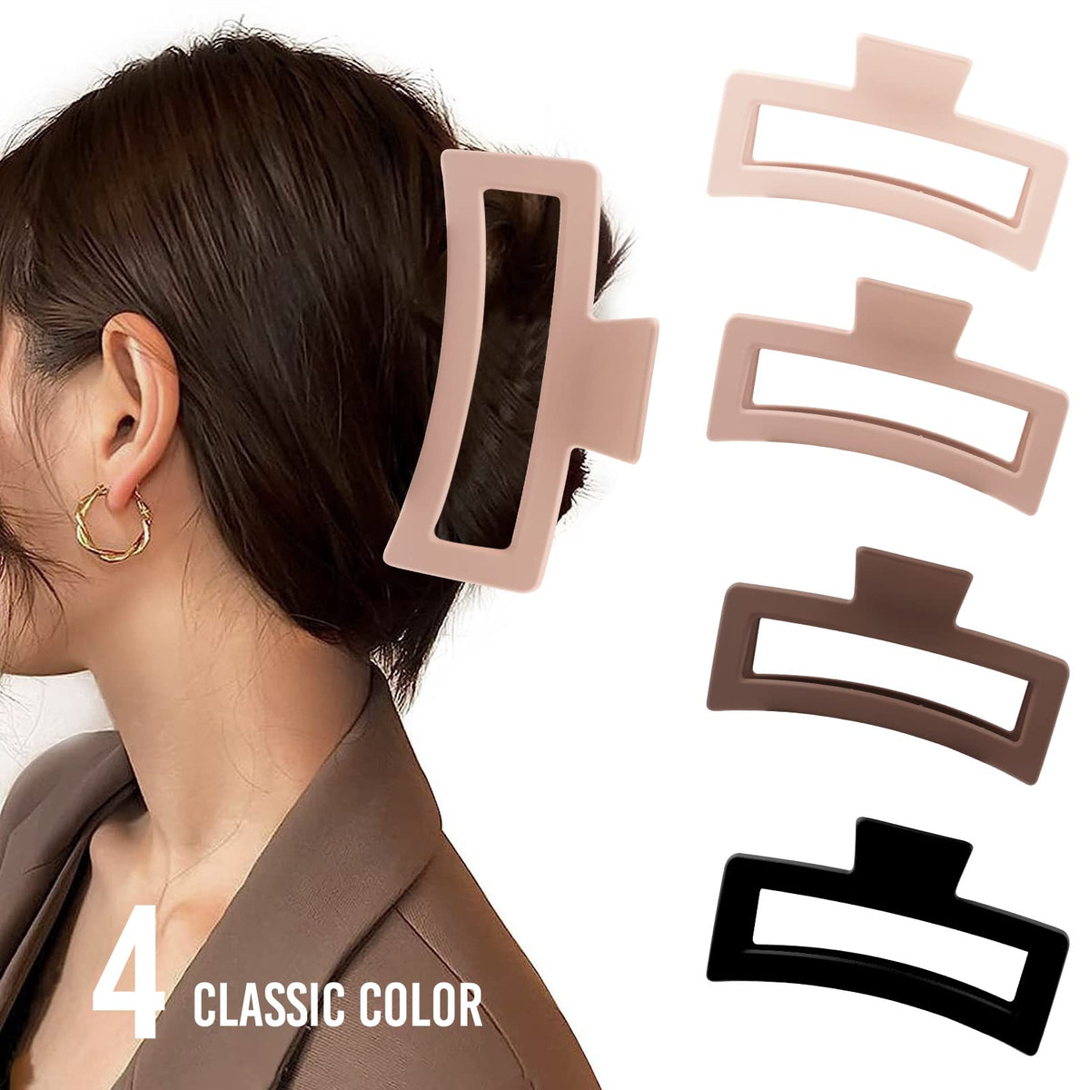 ZYTJ Extra Large Claw Clips in gift box packaging